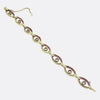 Victorian Ruby and Diamond Bracelet