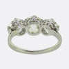 Art Deco Diamond Three Stone Ring