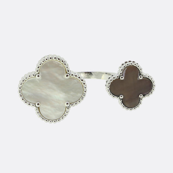 Van Cleef & Arpels Magic Alhambra Mother of Pearl Between the Finger Ring