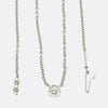 Cartier Diamond Solitaire Pendant Necklace