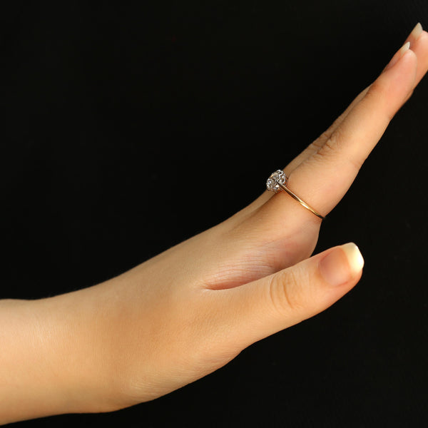 Antique 1.05 Carat Diamond Solitaire Ring