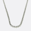4.00 Carat Diamond Line Necklace