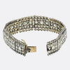 Victorian 40.00 Carat Diamond Cluster Bracelet