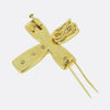 Cartier Multi Gemstone Byzantine Cross Pendant Brooch