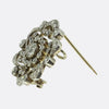 Victorian Old Cut Diamond Star Pendant Brooch