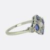 Art Deco Sapphire and Diamond Ring