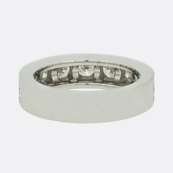Cartier 1.35 Carat Diamond Half Eternity Ring