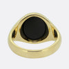 Vintage Onyx Signet Ring