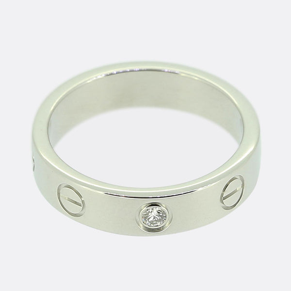 Cartier One Diamond Small LOVE Ring Size H 1/2 (47)