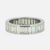 Baguette Cut Diamond Eternity Ring Size O (55)