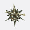 Victorian Diamond Star Brooch