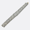 Victorian 40.00 Carat Diamond Cluster Bracelet
