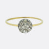 Old Cut Diamond Cluster Ring