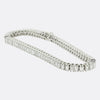6.97 Carat Baguette Cut Diamond Bracelet