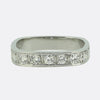 Art Deco Half-Eternity Diamond Ring