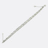 Art Deco 5.70 Carat Old Cut Diamond Bracelet