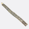 Victorian 40.00 Carat Diamond Cluster Bracelet