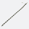Van Cleef & Aprels Art Deco Onyx and Diamond Line Bracelet