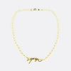 Cartier Vintage Pearl and Diamond Panthere Necklace