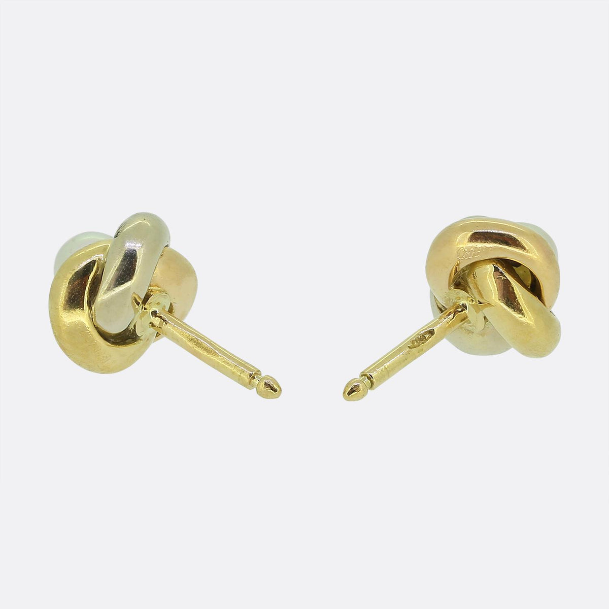 Cartier Vintage Pearl Trinity Earrings