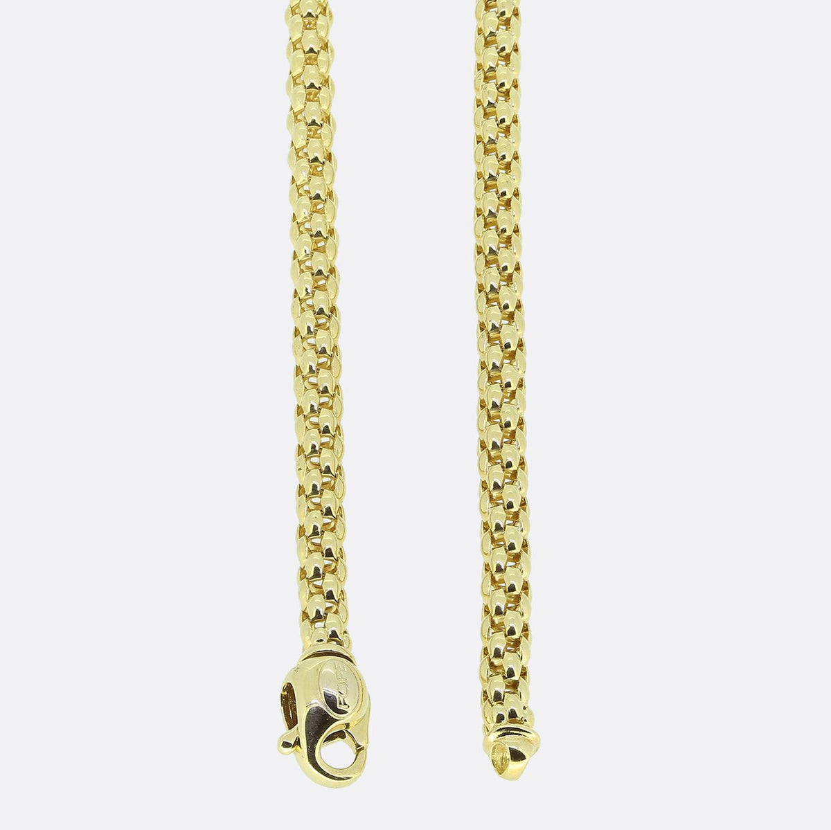 Fope Maori Tassel Diamond Necklace