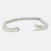 6.97 Carat Baguette Cut Diamond Bracelet