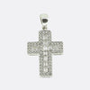 Multi Diamond Cross Pendant