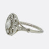 Art Deco Diamond Cluster Ring