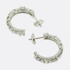 Tiffany & Co. Schlumberger Studios Diamond Hoop Earrings