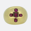 Antique Ruby Bombe Ring