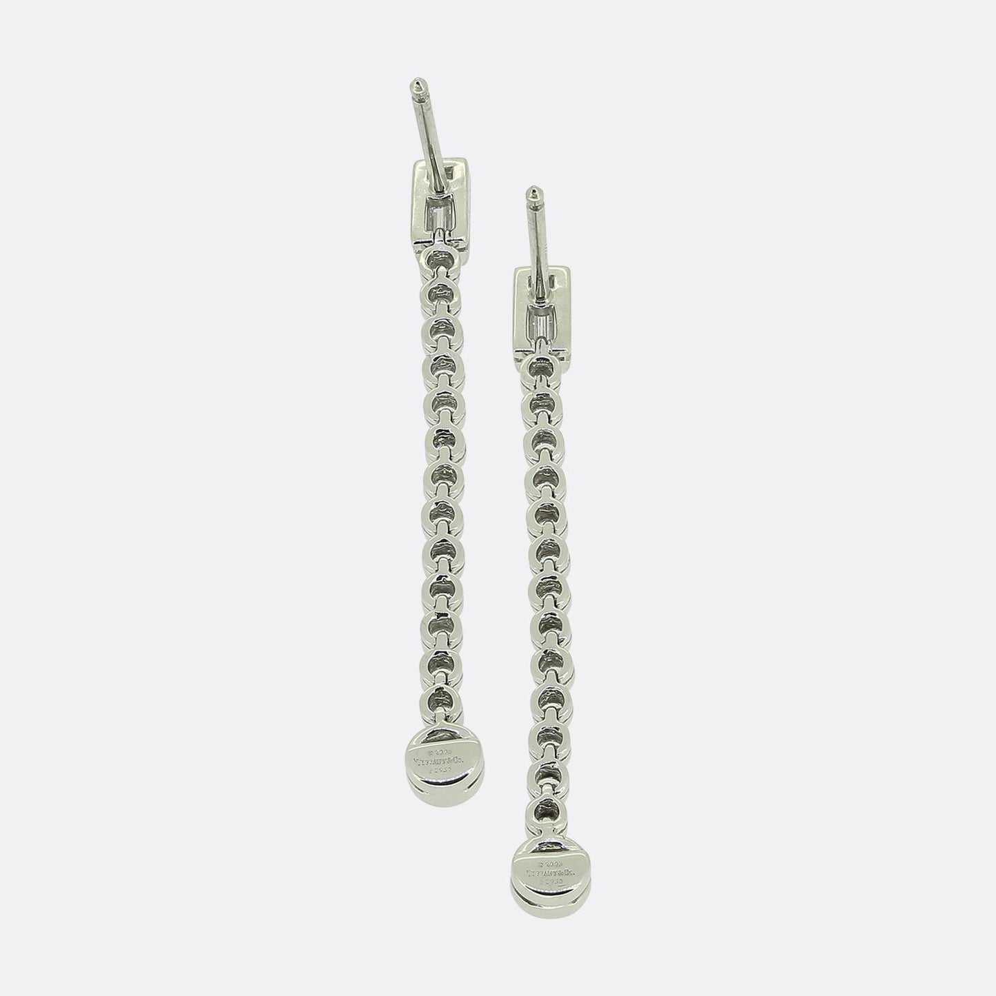 Tiffany & Co. 1.68ct Diamond Drop Jazz Earrings