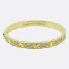 Cartier Pavé Set Diamond Classic Model LOVE Bangle Size 18
