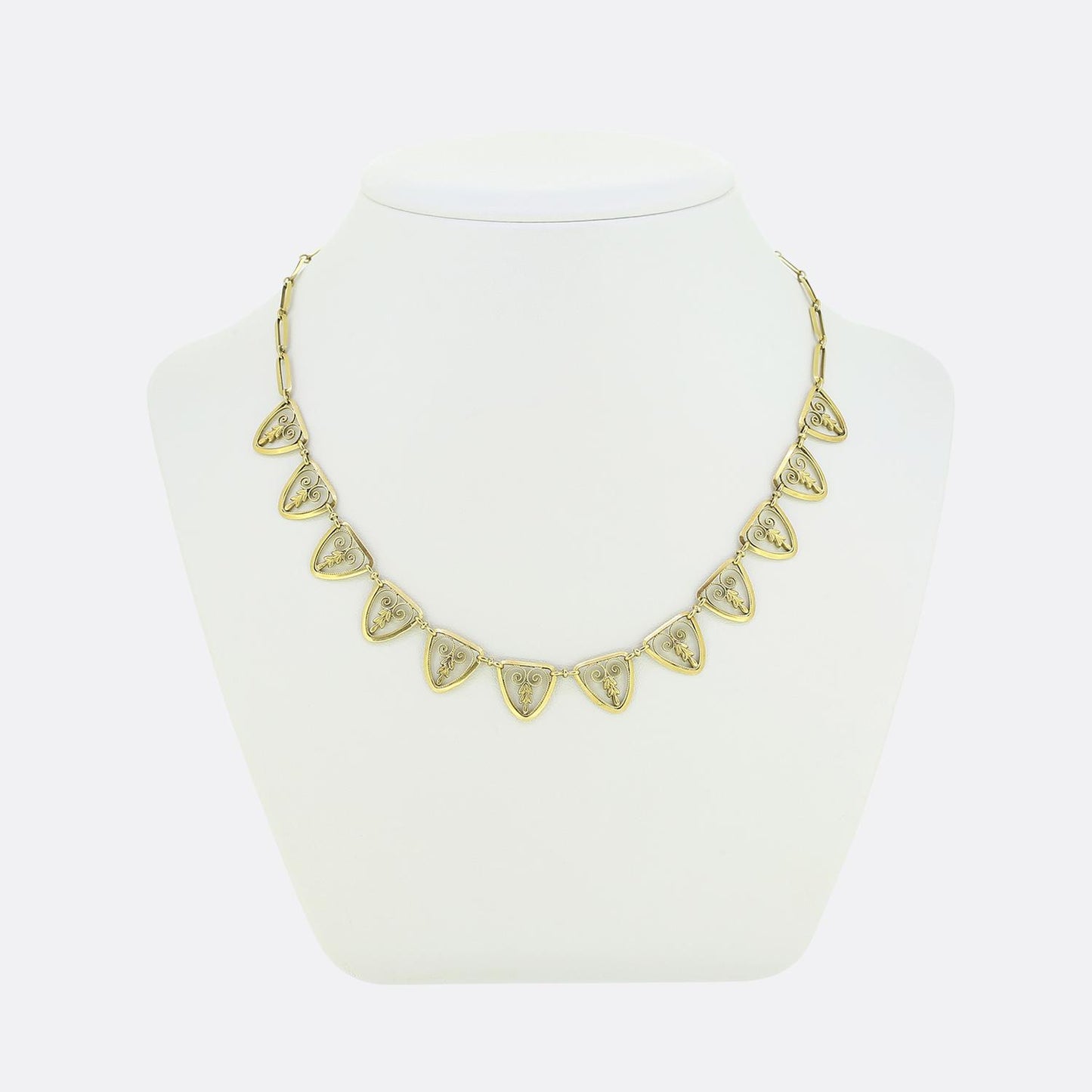 Vintage French Filigree Necklace