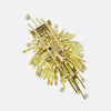 George Weil Diamond Cluster Brooch