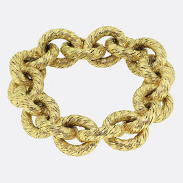 George L'Enfant for Van Cleef & Arpels Textured Link Bracelet