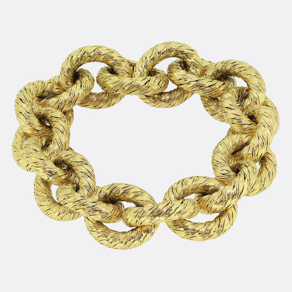 George L'Enfant for Van Cleef & Arpels Textured Link Bracelet