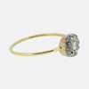 Old Cut Diamond Cluster Ring