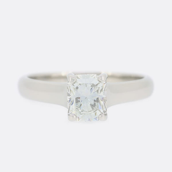 Tiffany & Co. 1.03 Carat Lucida Diamond Engagement Ring