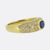 Vintage Sapphire and Diamond Ring