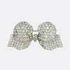Antique Diamond Bow Brooch