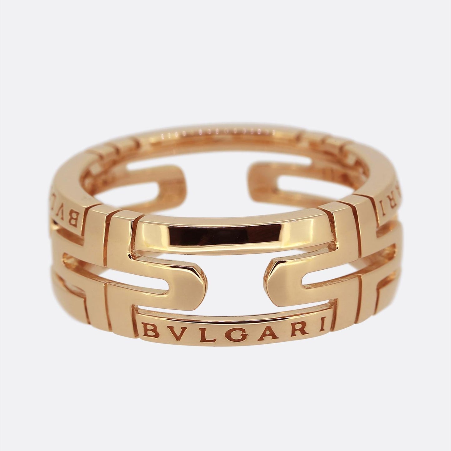 Bvlgari Parentesi Ring Size O (56)