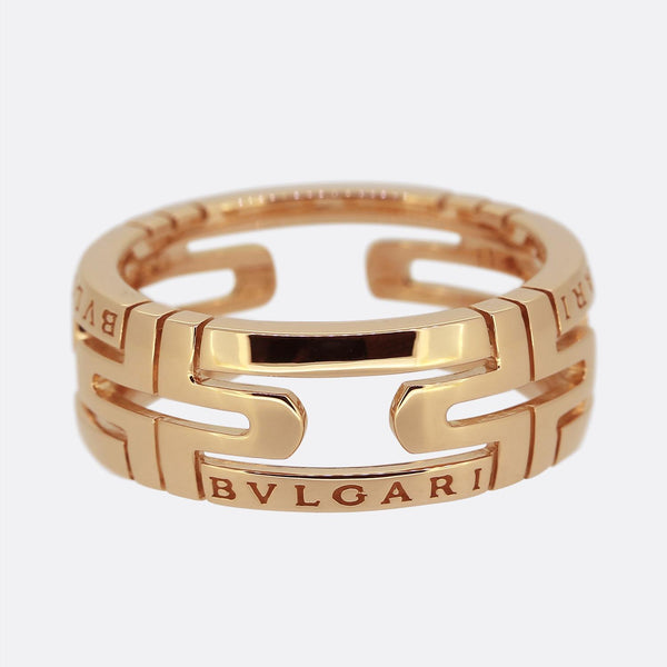 Bvlgari Parentesi Ring Size O (56)