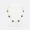 Van Cleef & Arpels Vintage Alhambra 10 Motif Agate Necklace