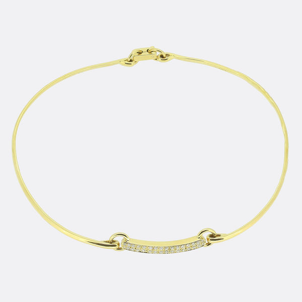 Cartier Diamond Choker Necklace