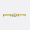 Vintage 0.60 Carat Diamond Bar Brooch