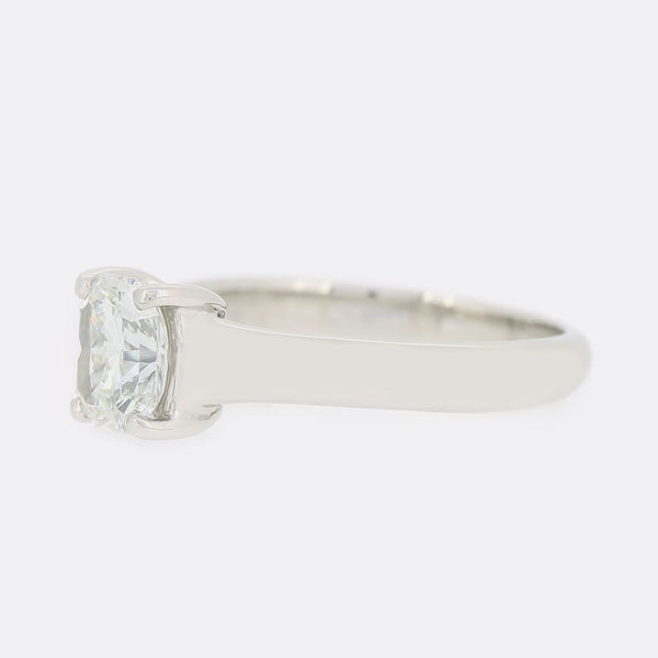 Tiffany & Co. 1.03 Carat Lucida Diamond Engagement Ring