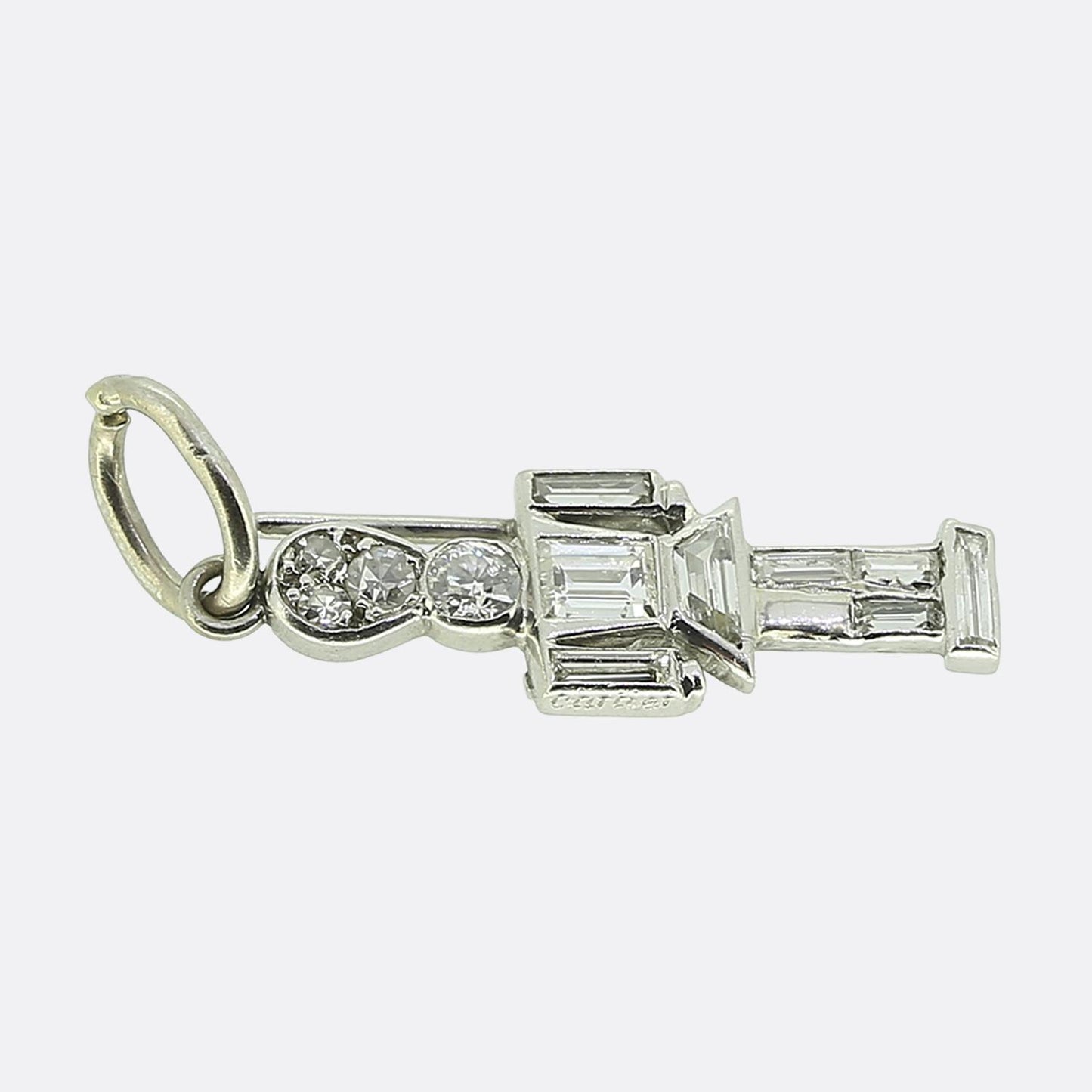 Cartier Art Deco Diamond Nutcracker Charm