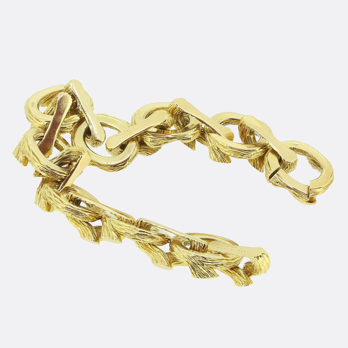 Boucheron Vintage Textured Branch Bracelet