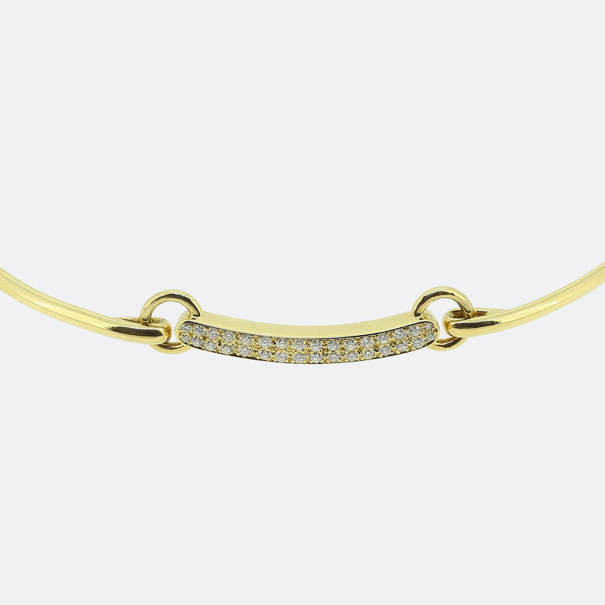 Cartier Diamond Choker Necklace