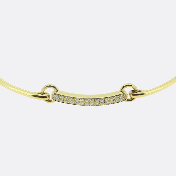 Cartier Diamond Choker Necklace